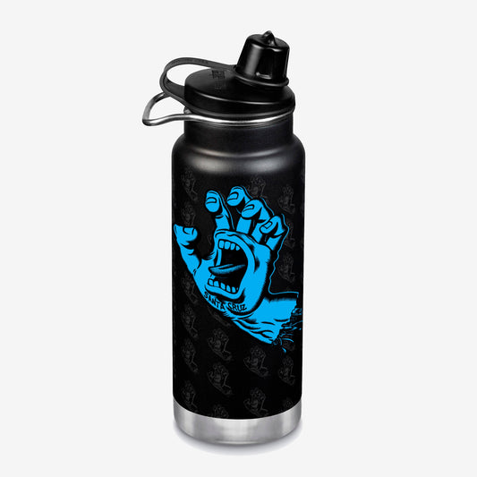 32oz-tkwide-with-chug-cap-santa-cruz-screaming-hand-g0 K32TKWCG-BK-SantaCruze_ScreamingHand.jpg