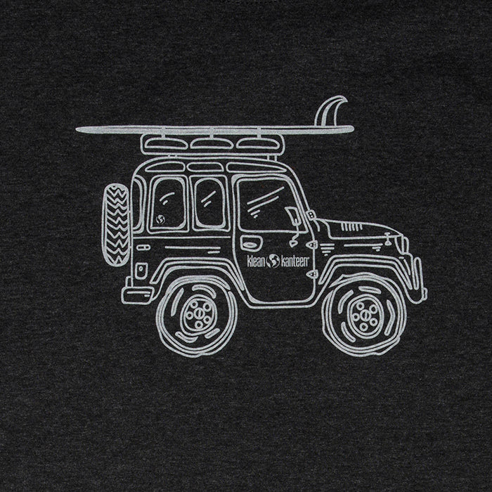 adventure-vehicle-t-shirt-m8 klean_shirt_jeep_front_closeup_lifestyle.jpg